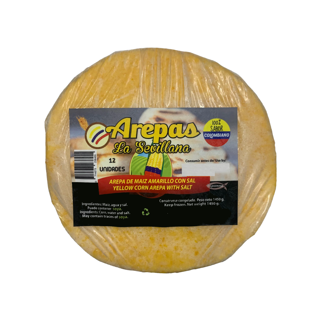 La Sevillana Arepa Amarilla con Sal (1.45kg)