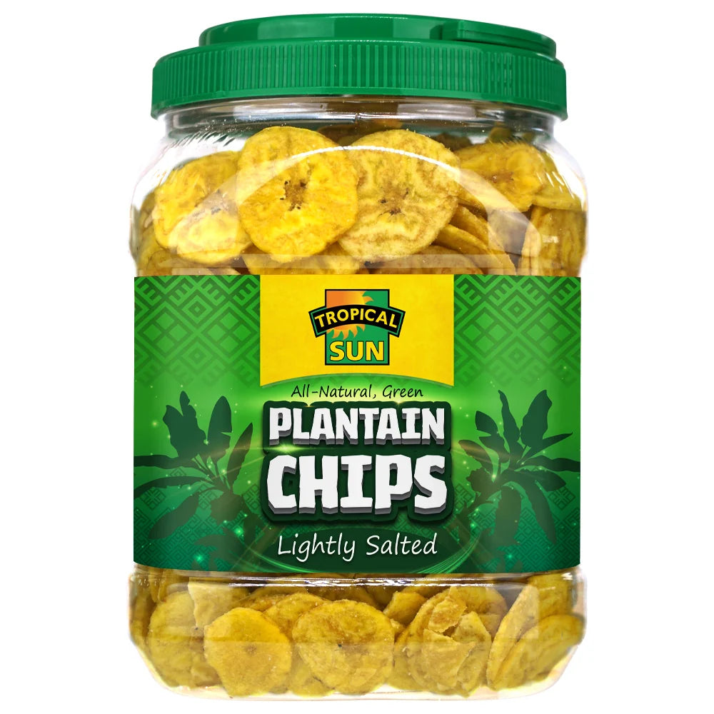 TS Plantain Chips Tub Lightly Salted (450g)