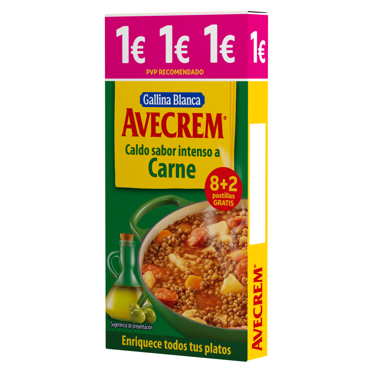 Gallina Blanca Avecrem Carne (10 Cubes)