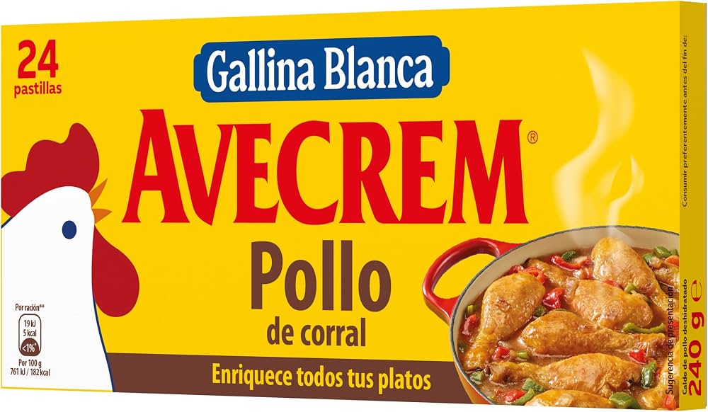 Gallina Blanca Avecrem Pollo (24 Pastillas)