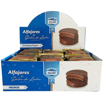 Mardel Alfajor Negro Display Box (24 Units)
