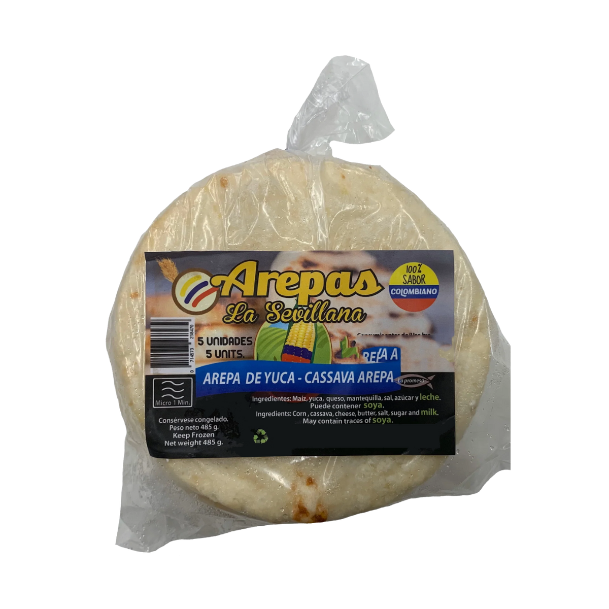 La Sevillana Arepa de Yuca (485g)