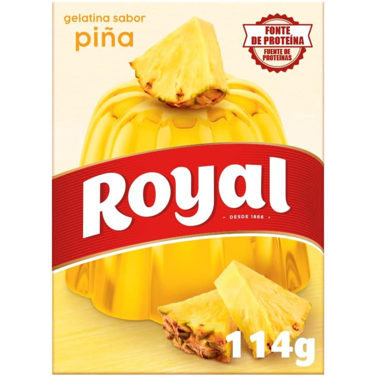 Royal Gelatina Piña (114g)