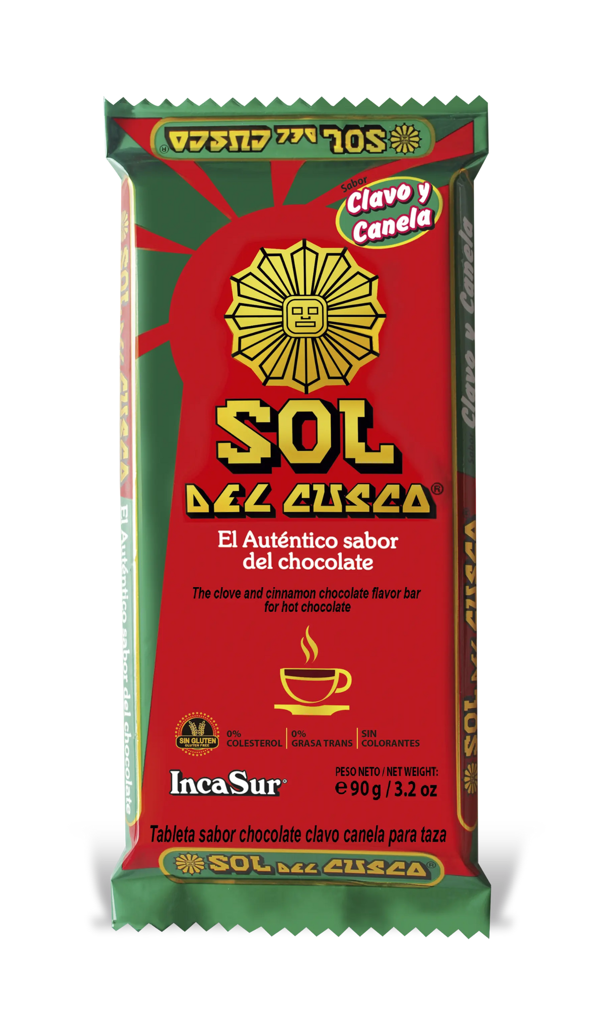 Sol Del Cusco Chocolate Clavos y Canela (90g)