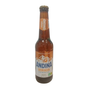 Cerveza Andina Dorada Beer (300ml)