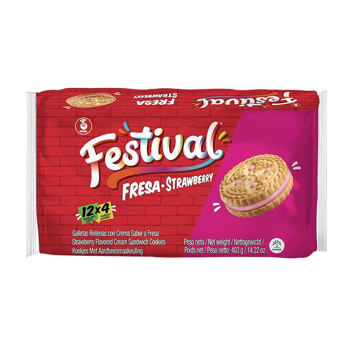 Noel Festival Fresa (403g)