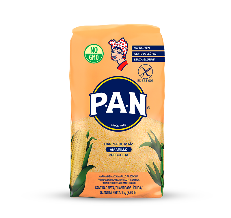 Harina PAN - Yellow Corn Flour (1kg)