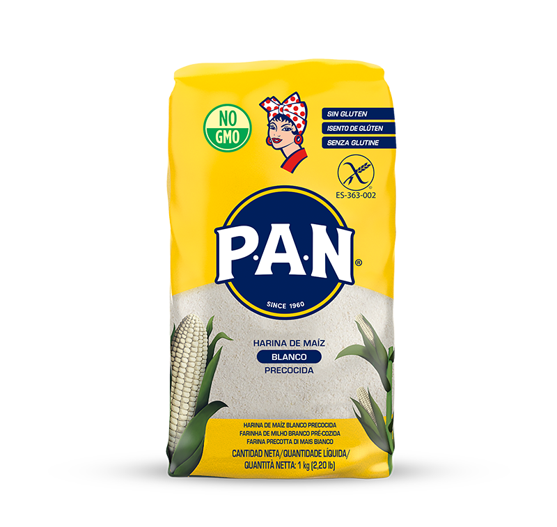 Harina PAN - White Corn Flour (1kg)