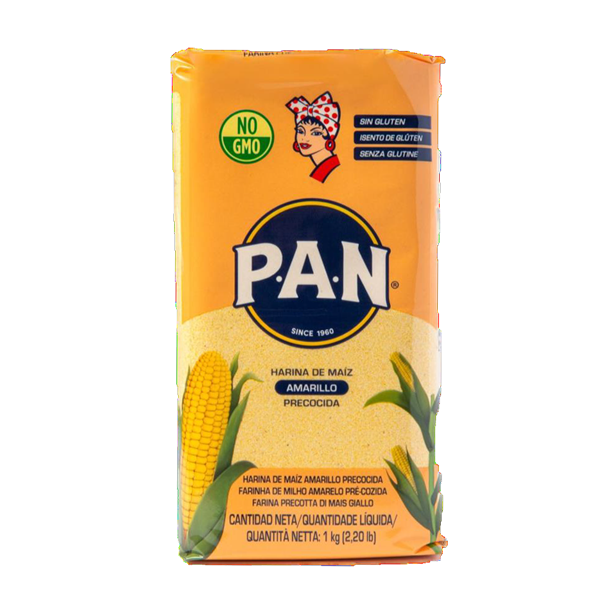 Harina PAN - Yellow Corn Flour (1kg)